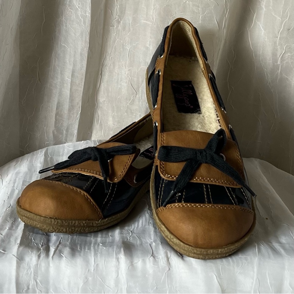 NEW Jollypop Duck Shoes “Ponie” Navy Size 7.5